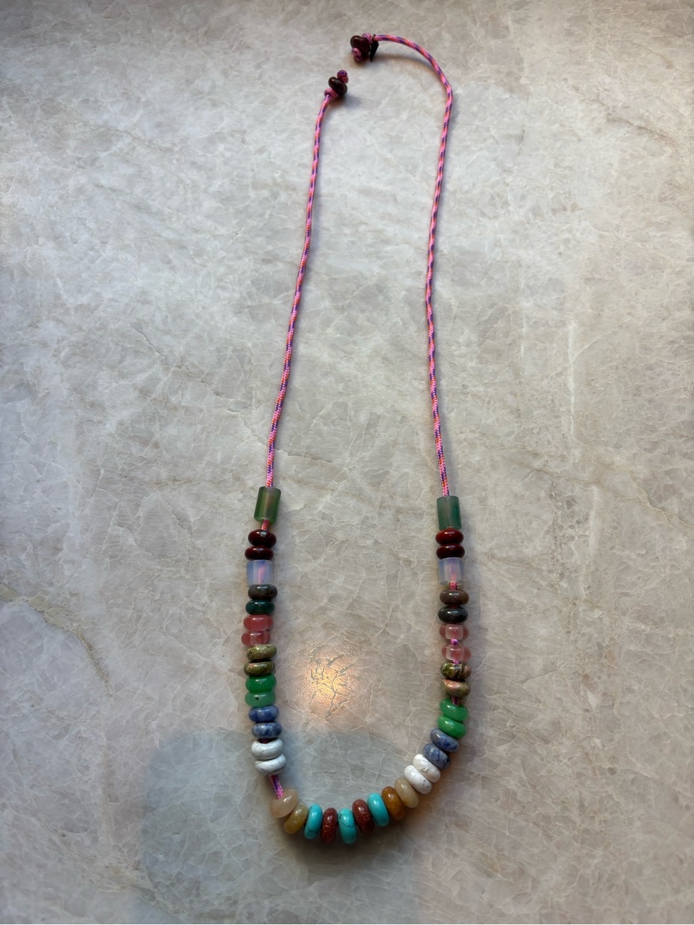 Real Gemstone Necklace